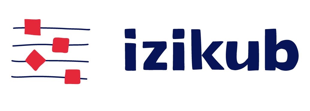 Logo izikub, l'éveil musical des petits créatifs